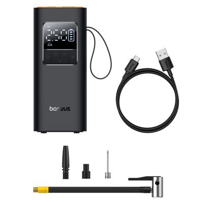 7. Baseus SuperMini Pro Akku-Kompressor mit Display – Schwarz