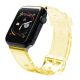 Silikonarmband Armband Armband Armband Light für Apple Watch 38 / 40 mm - Gelb