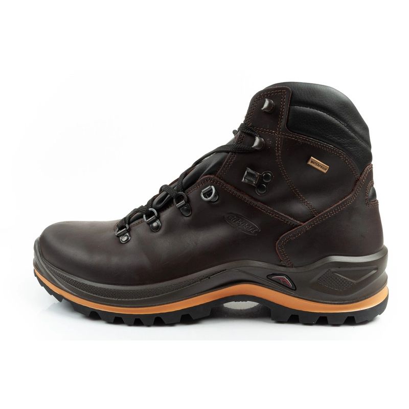 2. Grisport Marrone Herren Trekkingschuhe Leder Wasserdicht Stiefeletten
