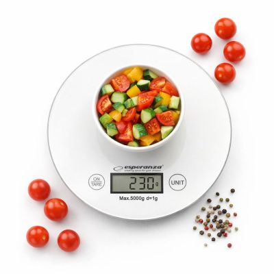 10. Esperanza Mango EKS003W Küchenwaage (weiß)