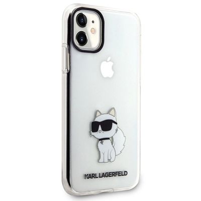 11. Karl Lagerfeld Ikonik Choupette Hülle für iPhone 11 / Xr - Transparent