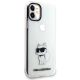 11. Karl Lagerfeld Ikonik Choupette Hülle für iPhone 11 / Xr - Transparent