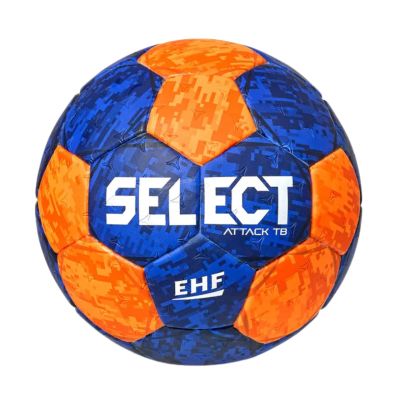 Select Attack TB v22 Offizielles EHF Handball-Blau und Orange 210031