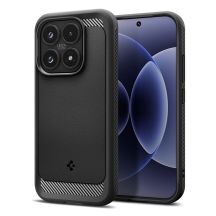 Spigen Rugged Armor Hülle für Xiaomi 17 - Schwarz