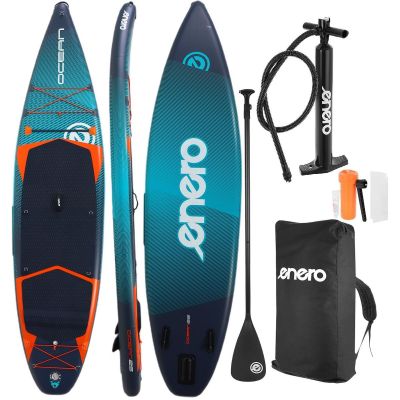 SET - SUP-BOARD 170 KG AUFBLASBAR ENERO 350x81x15CM OCEAN