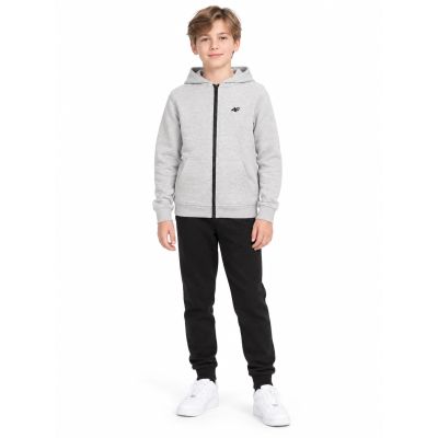 4. Kapuzenpullover mit Reißverschluss für Jungen, Größe 4F 4FJWMM00TSWSM2754-27M