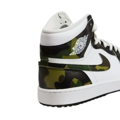 6. Air Jordan 1 High Golf Camo Herren-Sneaker - DQ0660-300