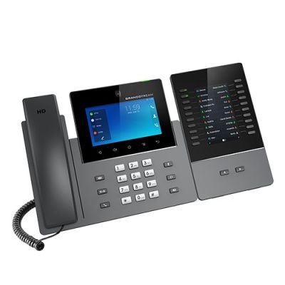 3. Grandstream GXV 3450 HD VoIP-Telefon GRAU