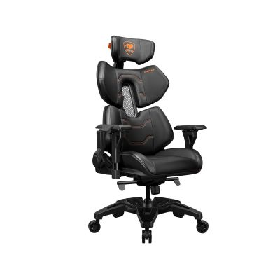 2. COUGAR CGR-TER Universal-Gaming-Stuhl, gepolsterter Sitz, Schwarz