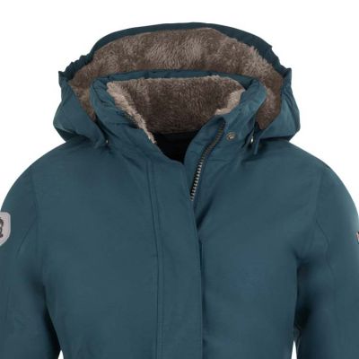 3. Trollkids Mädchen Alesund Mantel Kinder wasserdichte Daunenjacke mit Kapuze Winter Marineblau (301-142)
