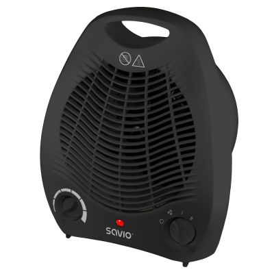 4. SAVIO Heizlüfter 2000 W AD-02/B Schwarz