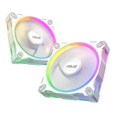 9. ASUS PRIME MR120 Lüfter ARGB WEISS