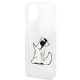 6. Karl Lagerfeld KLHCP14MCFNRC iPhone 14 Plus 6,7 "Hardcase klar / transparent Choupette Fun