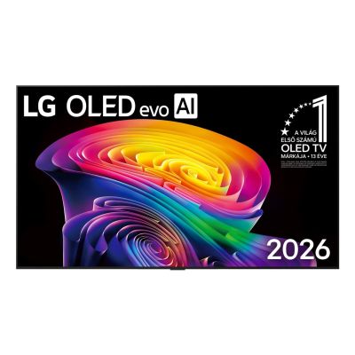 LG OLED 4K evo AI C6 Fernseher | OLED55C61LA | 55 | Smart-TV | webOS | UHD | Schwarz