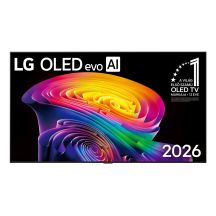 LG OLED 4K evo AI C6 Fernseher | OLED55C61LA | 55 | Smart-TV | webOS | UHD | Schwarz
