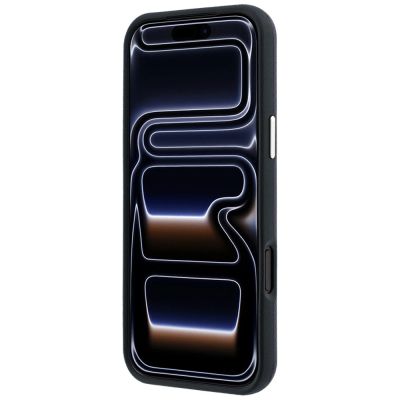 5. Guess Kevlar Triangle Logo MagSafe Hülle für iPhone 17 Pro Max / 18 Pro Max - Burgunderrot