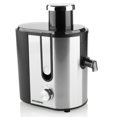 9. Hyundai JE 337II Zentrifugalentsafter 400W Schwarz, Edelstahl