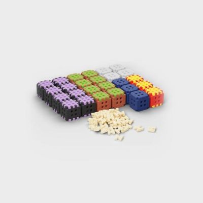6. Marioinex Mini-Waffel-Bausteine, 206 Teile