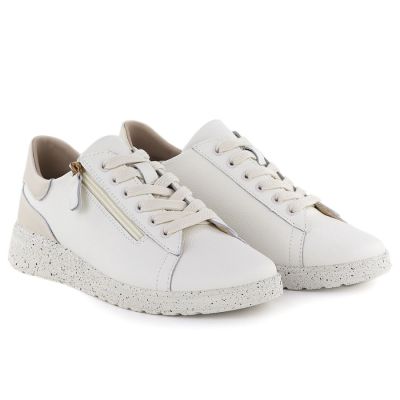 3. Beige Damen-Lederschuhe mit hohem Absatz, Modell Jezzi 138