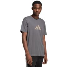 adidas Camo Explorer Graphic Herren-T-Shirt Grau JZ7501