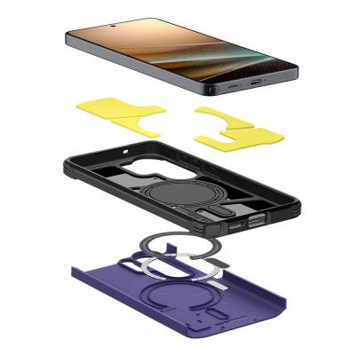 6. Spigen Tough Armor Mag MagSafe Hülle für Samsung Galaxy S26 Ultra – Lila