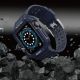 6. Schutzarmband für Apple Watch 38/40/41 mm Panzergehäuse-Armband - Blau
