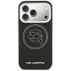 3. Karl Lagerfeld K Head Point Logo MagSafe Hülle für iPhone 17 Pro Max - Schwarz