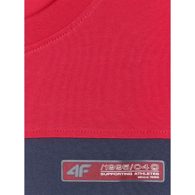 7. Herren-T-Shirt mit Aufdruck, regulär, Größe 4F 4FRAW25TTSHM3292-31S