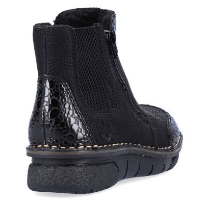 26. Bequeme, isolierte Stiefeletten mit Reißverschlüssen Rieker W RKR555