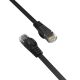 5. Orico PUG-C7B CAT7 10 Gbit/s RJ45 Ethernet-Netzwerkkabel Internet LAN Flach 10 m - Schwarz
