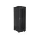 LANBERG Standschrank 19" 42U 800X1000 Lochtür LCD Schwarz FF01-8042-23BL (Flachverpackung)