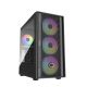 Cooler Master MasterBox 600 Desktop-Computer Schwarz