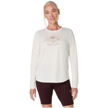 ASICS Fujitrail Logo LS Top 2012D315-100 Weiß M