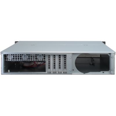 7. Inter-Tech IPC 2U-2404S Rack Schwarz, Silber