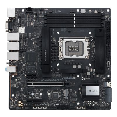 ASUS PRO WS W680M-ACE SE Intel W680 LGA 1700 Micro-ATX