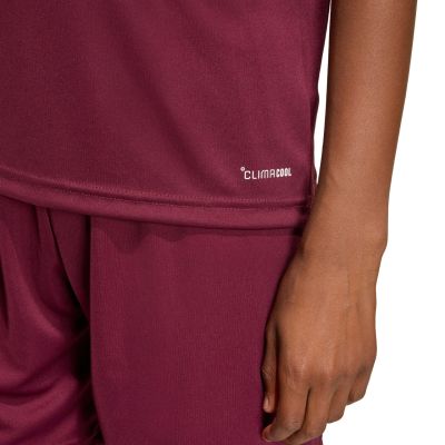 8. adidas Entrada 26 Jersey burgunderrotes Kinder-T-Shirt JZ2530