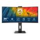 16. Philips 5000 Serie 34B1U5600CH/00 LED-Display 86,4 cm (34") 3440 x 1440 px Wide Quad HD LCD Schwarz