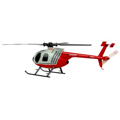 4. Amewi MD500 Li-Po RC-Hubschrauber 350mAh Akku Silber/Rot