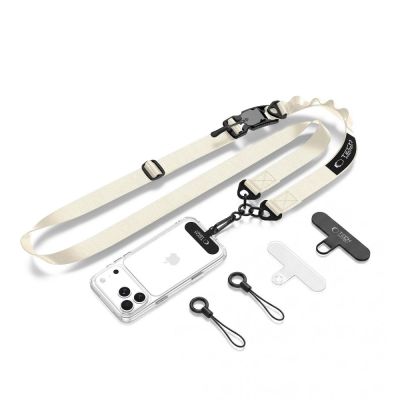 Tech-Protect C9S Umhängetasche mit Seil für Handys – Beige