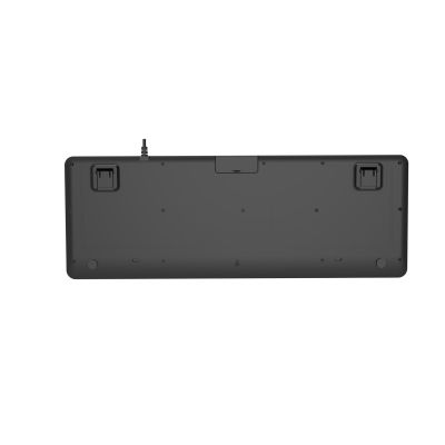5. GEMBIRD SLIM KABELGEBUNDENE MULTIMEDIA-TASTATUR, USB, 5-TASTEN-SCHNELLTASTEN, US-LAYOUT, SCHWARZ