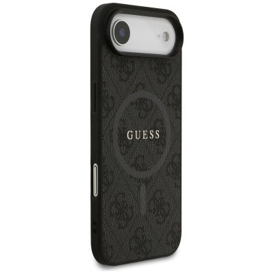 4. Guess 4G Ring Classic Logo MagSafe Hülle für iPhone 17 Air - Schwarz