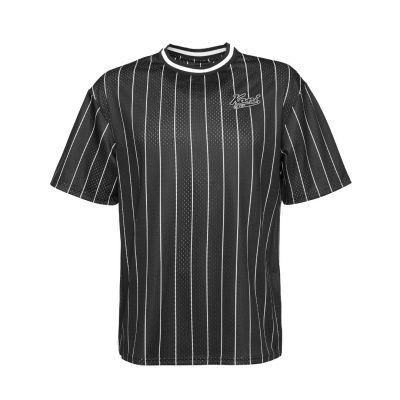 Karl Kani Chest Varsity Pinstripe Mesh Tee Hell M 6038524