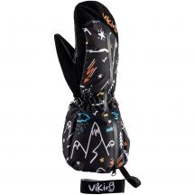 Viking Snoppy Kids Winterhandschuhe, Aqua Thermo Tex Membran, Ski, schwarz (125/23/2288/09)