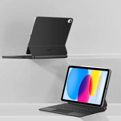 6. Tech-Protect Smartcase Magnetic mit Tastatur für iPad 10,9" 2022 / iPad 11" 2025 - Schwarz