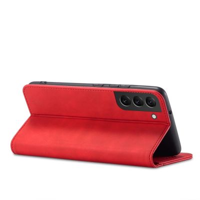 6. Magnet Fancy Case für Samsung Galaxy S23+ Flip Cover Wallet Stand rot