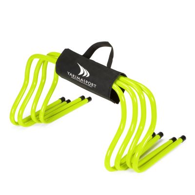 2. Klettverschluss zum Tragen von Trainingshürden 100417