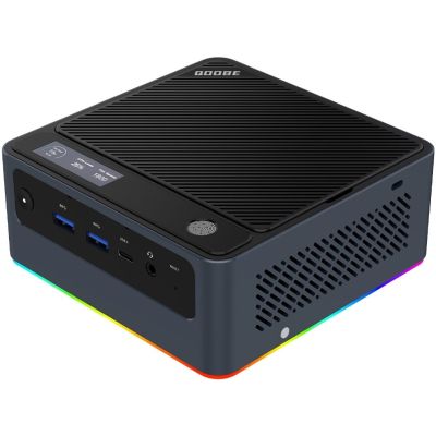 3. Mini-PC Qoobe U155H Core Ultra 7 155H/16GB/SSD 512GB/Win 11 Pro schwarz (Markenname: Morefine)