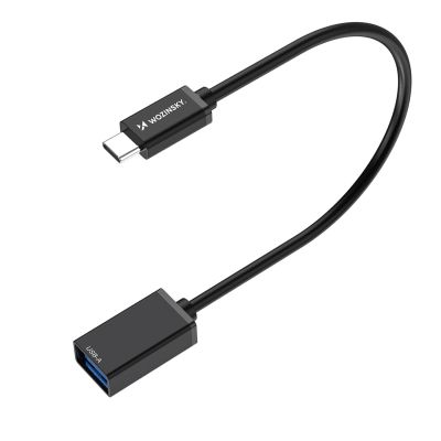 Wozinsky WOTGY1S USB-C 3.0 (männlich) - USB-A 3.0 (weiblich) OTG Adapter - Schwarz