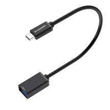 Wozinsky WOTGY1S USB-C 3.0 (männlich) - USB-A 3.0 (weiblich) OTG Adapter - Schwarz