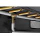 4. Salta Premium Bodentrampolin – 251 cm – Schwarz